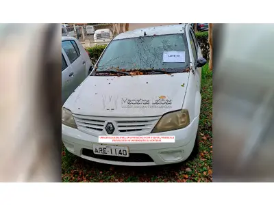 LOTE 062 - VEÍCULO - RENAULT/LOGAN AUTENTIC 1.0 16V