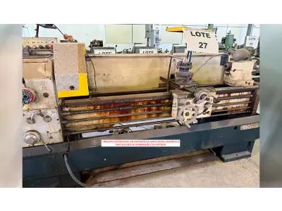 LOTE 027 - EQUIP. INDUSTRIAL - TORNO MECÂNICO 