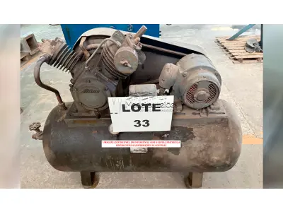 LOTE 033 - FERRAMENTAS - COMPRESSOR DE AR ATLAS (DIESEL)