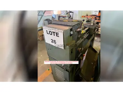 LOTE 026 - EQUIP. INDUSTRIAL - TORNO MECÂNICO (D)